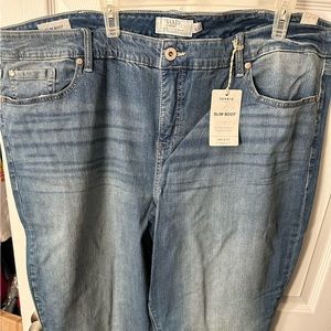 Torrid 26T slim boot jeans new